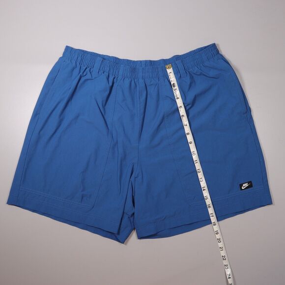 Nike Sports Essentials Woven Flow Shorts Mesh Lined Blue Mens XXL x 6" inseam - Picture 8 of 9